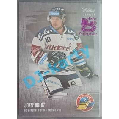2019/20 OFS Jozef Baláž #113 x/2 Silver Rainbow Expo Pard.