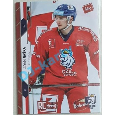 2021 MK reprezentace Adam Raška RC EHT #32 23/25 Red