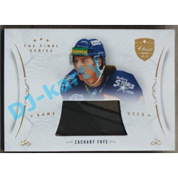 2021/22 OFS The Final Series Zachary Frye #STI-FRZ Game Used Stick Gold PROMO