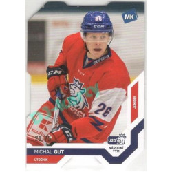 2021/22 MK reprezentace #066 Michal Gut U20 Die Cut 20/25