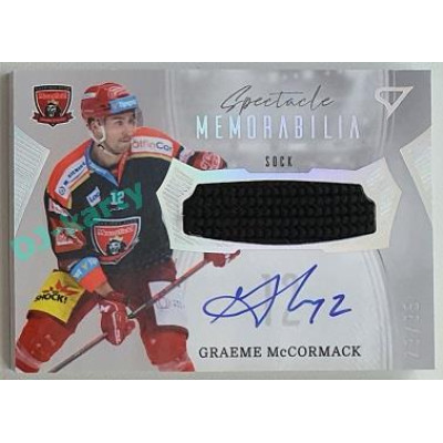 2022/23 Sportzoo ELH 2. série #SM-GM Graeme McCormack Spectacle Memorabilia 23/35