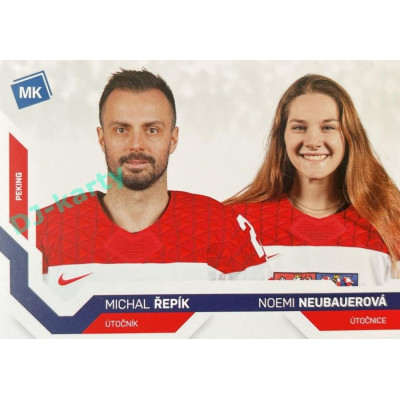 2021/22 MK reprezentace #093 M. Řepík / N. Neubauerová ZOH