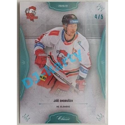 2020/21 OFS 1. série Jiří Ondrušek #87 4/5 Blue Neon