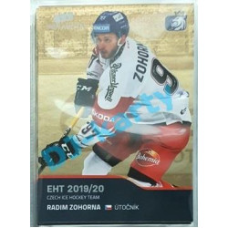 2020 MK reprezentace Radim Zohorna EHT #43 Gold Promo