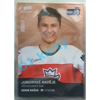 2020 MK reprezentace Adam Raška RC juniorské naděje #76 Red Promo