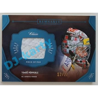 2020/21 OFS 2. série Tomáš Pöpperle #RPS-TPÖ 52/77 Game Used Remnants