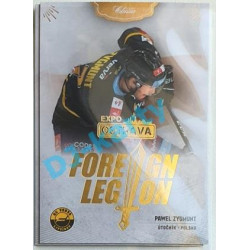 2020/21 OFS 2. série Pawel Zygmunt #FL-PZY Foreign Legion GOLD Expo Ostrava /3