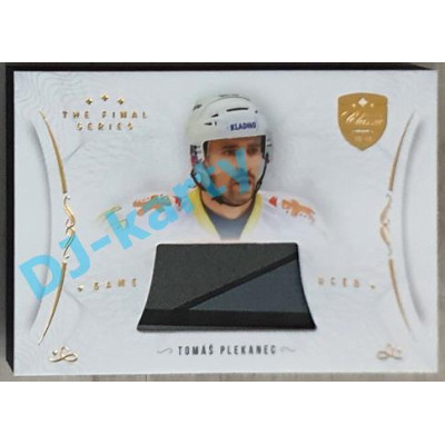 2021/22 OFS The Final Series Tomáš Plekanec #STI-PLT Game Used Stick Gold PROMO