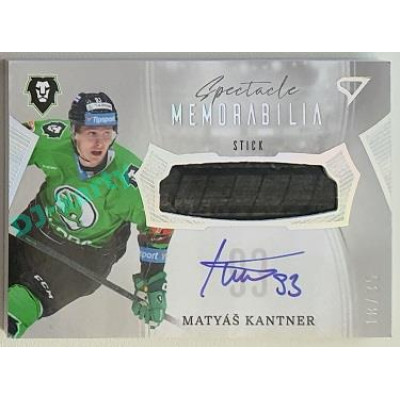 2022/23 Sportzoo ELH 2. série #SM-KA Matyáš Kantner Spectacle Memorabilia 18/35