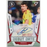 2022/23 Sportzoo Fortuna Liga 2. série #DRS-KA Dimitrije Kamenovič Debut Date Rookie Auto xx/99