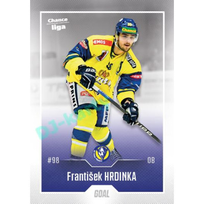 2022/23 Goal Cards Chance Liga 1. série #093 František Hrdinka
