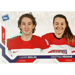2021/22 MK reprezentace #094 L. Sedlák / K. Pátková ZOH