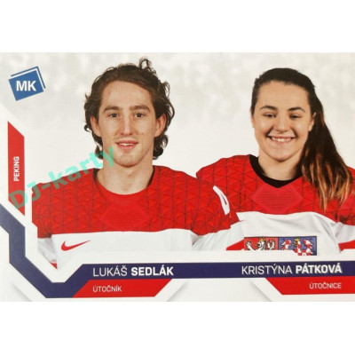 2021/22 MK reprezentace #094 L. Sedlák / K. Pátková ZOH