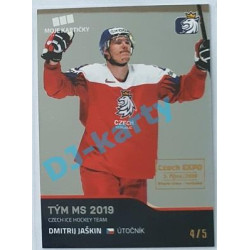 2020 MK reprezentace Dmitrij Jaškin #61 4/5 Silver Czech Expo