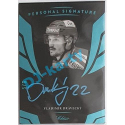 2020/21 OFS 1. série Vladimír Dravecký #PS-VLDR 5/6 Personal Signature Blue