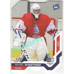 2021/22 MK reprezentace #075 Michael Schnattinger U18 Die Cut 2/25