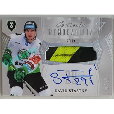 2022/23 Sportzoo ELH 2. série #SM-DS David Šťastný Spectacle Memorabilia 19/35