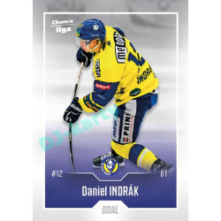 2022/23 Goal Cards Chance Liga 1. série #094 Daniel Indrák