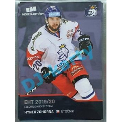 2020 MK reprezentace Hynek Zohorna EHT #44 Blue Promo