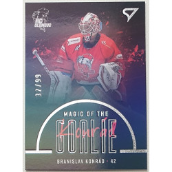 2022/23 Sportzoo ELH 1. série #MG-13 Branislav Konrád Magic of the Goalie Limited xx/99