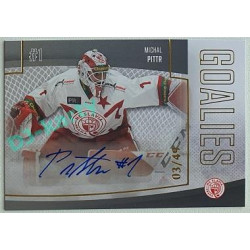 2022/23 Goal Cards Chance Liga 2. série #30 Michal Pittr Goalies Autograph xx/49