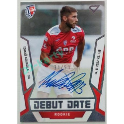 2022/23 Sportzoo Fortuna Liga 2. série #DRS-TK Tomáš Koukola Debut Date Rookie Auto xx/99
