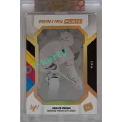 2023 MK The Gamers #PP-JV Jakub Vrána 2022 Bronze Medalist Printing Plate 1/1 Black