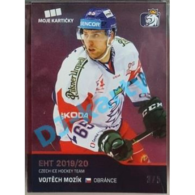 2020 MK reprezentace Vojtěch Mozík EHT #21 3/5 Blue