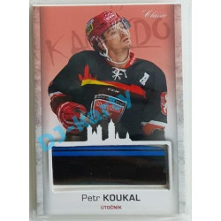 2017 OFS Mountfield Cup Petr Koukal #15 Game Used Stick PROMO