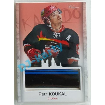 2017 OFS Mountfield Cup Petr Koukal #15 Game Used Stick PROMO