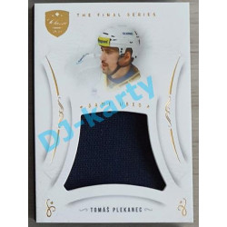 2021/22 OFS The Final Series Tomáš Plekanec #MEM-TL Game Used Gold PROMO
