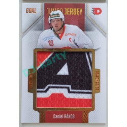 2022/23 Goal Cards Chance Liga 1. série #J-17 Daniel Rákos JUMBO Jersey 07/77