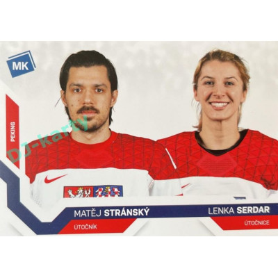 2021/22 MK reprezentace #097 M. Stránský / L. Serdar ZOH