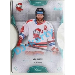 2020/21 OFS 1. série Jan Knotek #80 14/20 Blue Cut