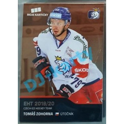 2020 MK reprezentace Tomáš Zohorna EHT #45 Red Promo