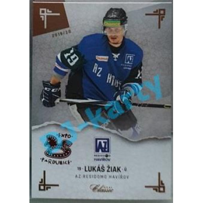 2019/20 OFS Chance liga Lukáš Žiak #111 x/6 Expo Pard.