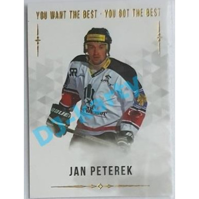 2018 You Want the Best Jan Peterek #96 65/77