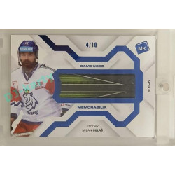 2021/22 MK reprezentace #GUM-4 Milan Gulaš Game Used Memorabilia BLUE 4/10