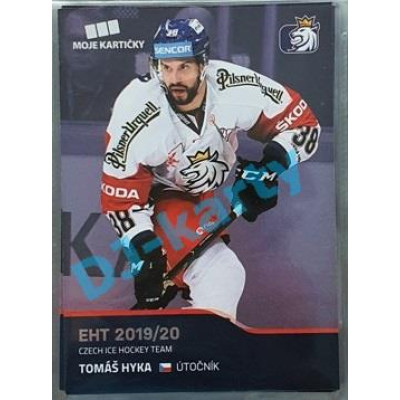 2020 MK reprezentace Tomáš Hyka EHT #11 Blue Promo