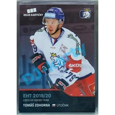 2020 MK reprezentace Tomáš Zohorna EHT #45 Blue Promo