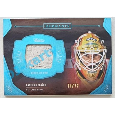 2020/21 OFS 2. série Ladislav Blažek #RPS-LBL 71/77 Game Used Remnants