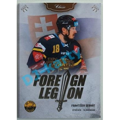 2020/21 OFS 2. série František Gerhát #FL-FGE Foreign Legion GOLD Expo Ostrava /3