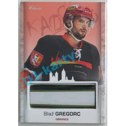 2017 OFS Mountfield Cup Blaž Gregorc #4 Game Used Stick PROMO