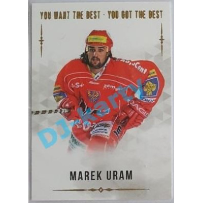 2018 You Want the Best Marek Uram #75 55/77