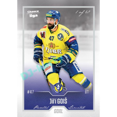 2022/23 Goal Cards Chance Liga 1. série #098 Jiří Goiš Silver 1 of 60