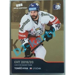 2020 MK reprezentace Tomáš Hyka EHT #11 Gold Promo