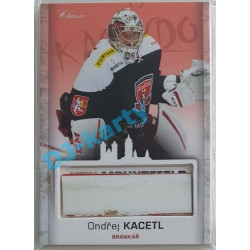 2017 OFS Mountfield Cup Ondřej Kacetl #27 Game Used Stick PROMO
