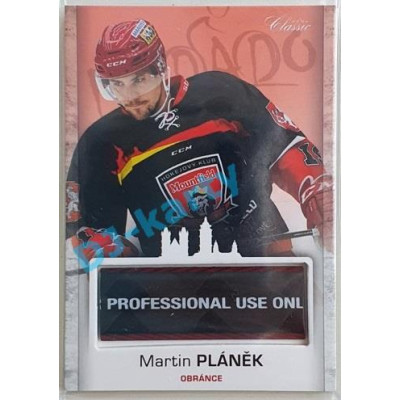 2017 OFS Mountfield Cup Martin Pláněk #5 Game Used Stick PROMO