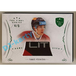 2021/22 OFS The Final Series Tomáš Pšenička #STI-PST 4/5 Game Used Stick Emerald