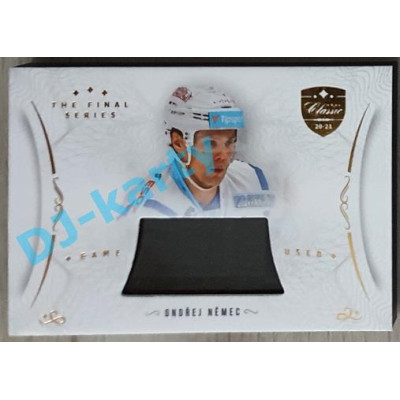 2021/22 OFS The Final Series Ondřej Němec #STI-NEO Game Used Stick Gold PROMO